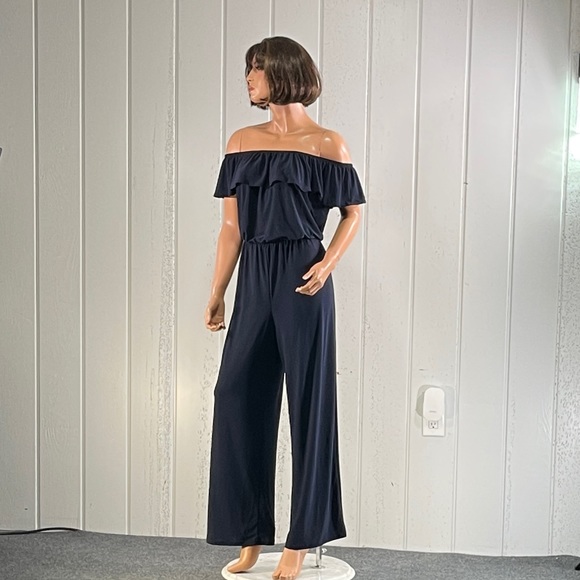 *Hybrid & Company Women's Off the Shoulder Jumpsuit Sz XL - Picture 16 of 16